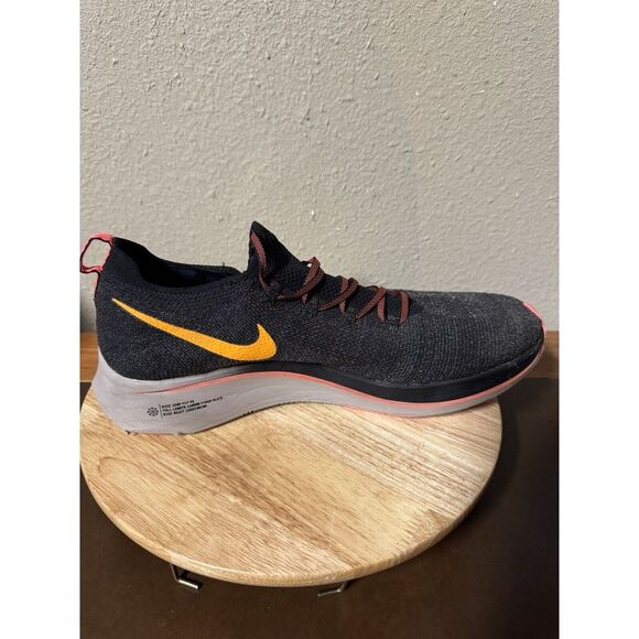 Men's‎ Nike Zoom Fly FK Flyknit Gray Running Shoes Sz 11 Athletic Gym - Picture 4 of 7